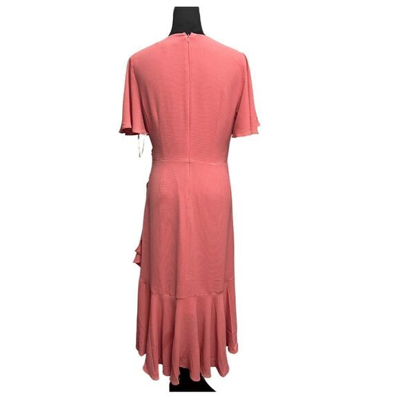 💎 Maggy London Ruched Midi Dress - Picture 4 of 9